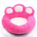 4 Colors Soft Warm Paw Shape Washable Wear Resistant Pet