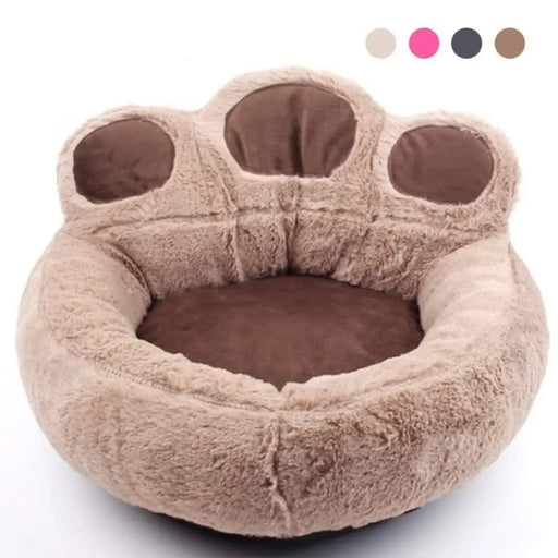 4 Colors Soft Warm Paw Shape Washable Wear Resistant Pet