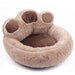 4 Colors Soft Warm Paw Shape Washable Wear Resistant Pet