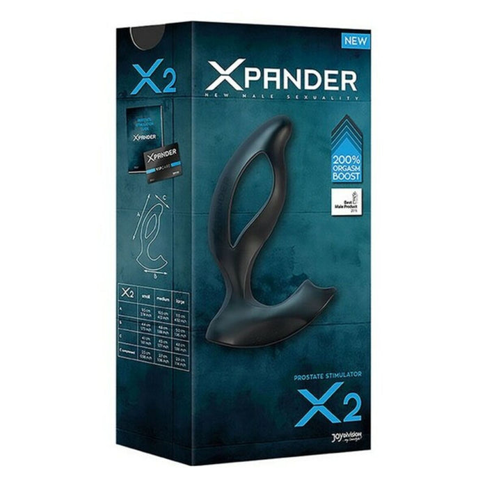 Xpander X2 Silicone Noir Prostate Massag By Joydivision 5152720000 10 Cm Black