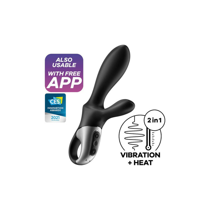 Cassini Anal Vibrator Black By Satisfyer