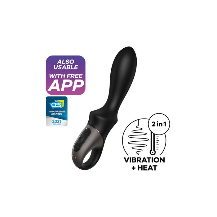 Cassini Anal Vibrator Black By Satisfyer