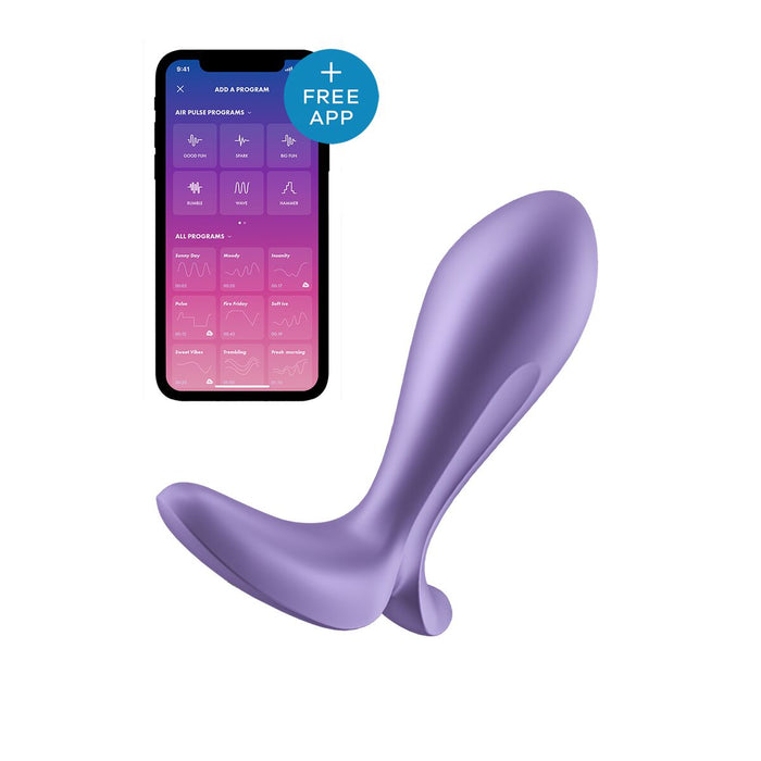 Cassini Anal Vibrator Black By Satisfyer