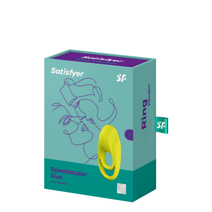 Cock Ring By Satisfyer Duo Yellow