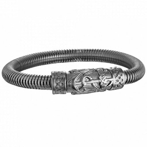 Mens Bracelet By Police S14ajp02b Stainless Steel 19 Cm