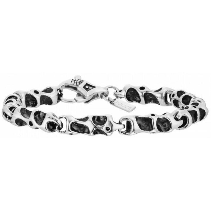 Mens Bracelet By Police Pj25925bss01 Stainless Steel 19 Cm