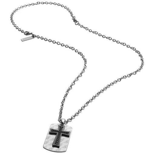 Mens Necklace By Police S14aqz01p 45 Cm