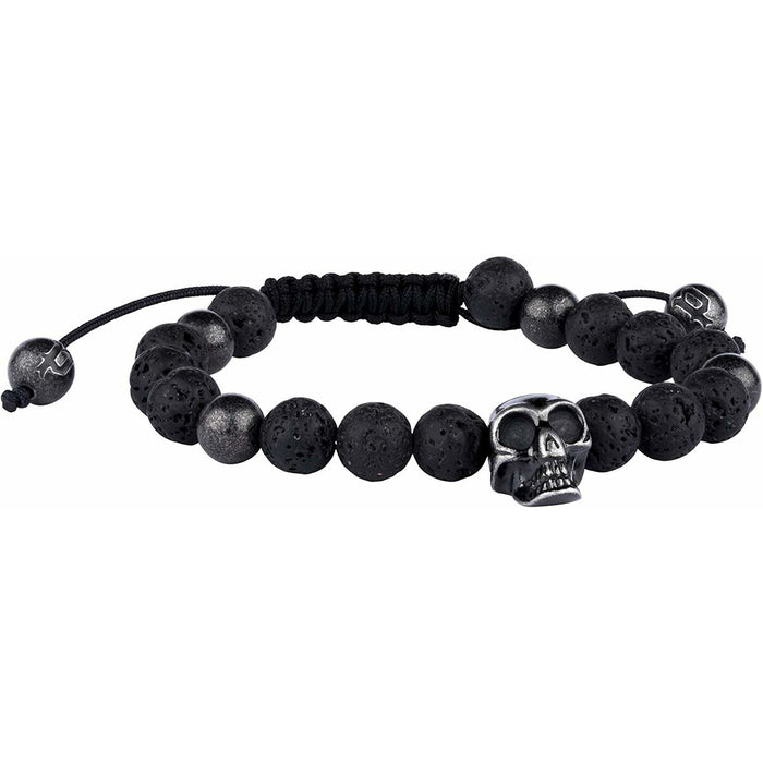 Mens Bracelet By Police Pj26360bsb02 Stone 19 Cm