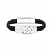 Mens Bracelet By Police Peagb2214614 Leather 19 Cm