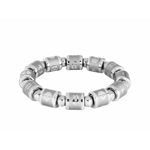 Mens Bracelet By Police Pj26562bss01 Stainless Steel 19 Cm