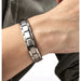 4in1 Titanium Magnetic Germanium Therapy Charm Bracelet