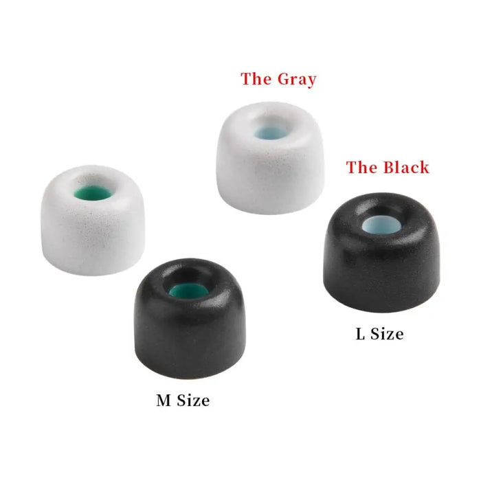 4pcs Anti-drop Noise Reduction Memory Foam Ear Tips For Tfz