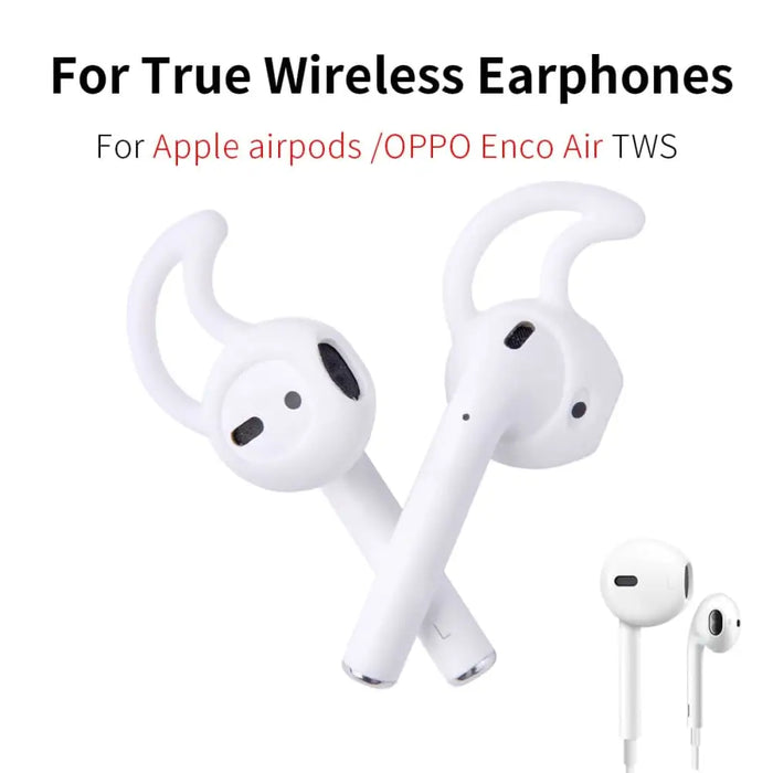 4pcs Anti-drop Silicone Ear Tips For Apple Airpods Oppo