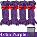 4pcs 4m Multifunction Tent Rope 4mm Refletctive Outdoor