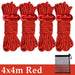 4pcs 4m Multifunction Tent Rope 4mm Refletctive Outdoor