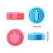 4pcs Silicone Leaf Thumb Grip Case For Nintendo Switch