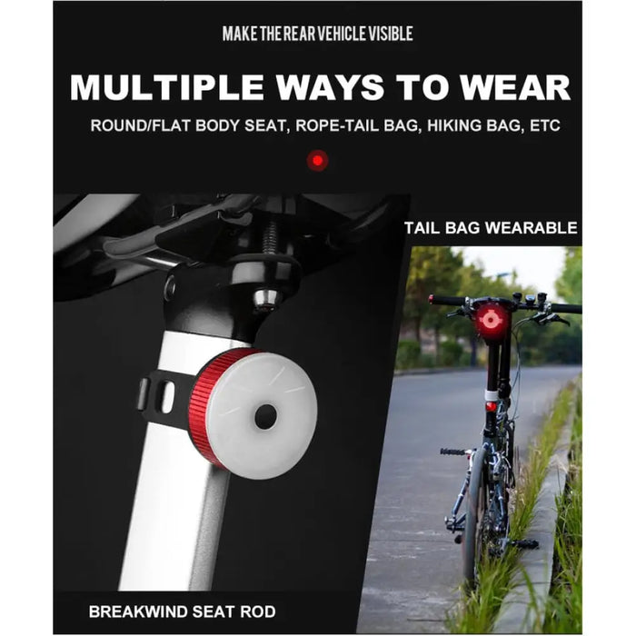 5 Modes Bicycle Tail Light