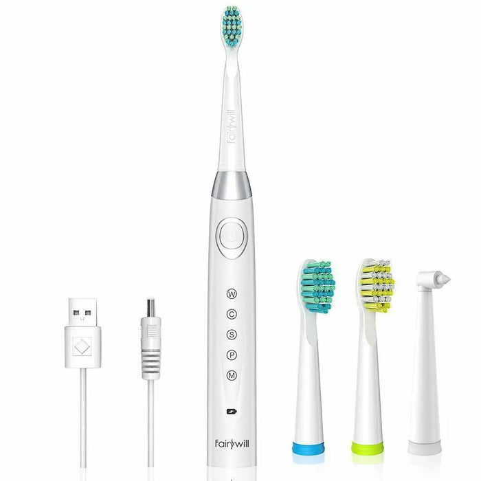 5 Modes Smart Timer Rechargeable Whitening Sonic Toothbrush