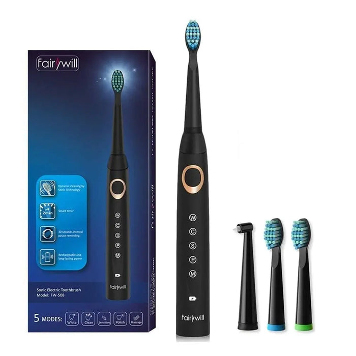 5 Modes Smart Timer Rechargeable Whitening Sonic Toothbrush