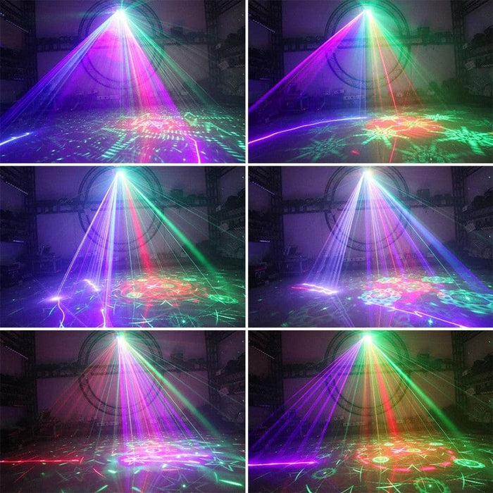 500mw RGB Laser Beam Line Scanner RG Patterns 2in1 Projector DJ Disco Holiday Party Wedding Bar DMX Stage Lighting Effect