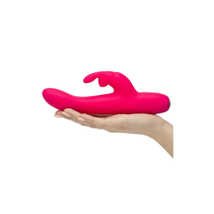 Slim/Line Curve Rabbit Vibrator By Happy Rabbit 05855 Pink