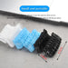 50pcs Non-woven Disposable Meeting Mic Microphone Windscreen