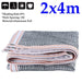 55% Aluminum Foil Sun Shading Cloth Hi-quality Reflective