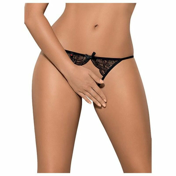 Miamor Open Panties By Obsessive 09912 Black Sm