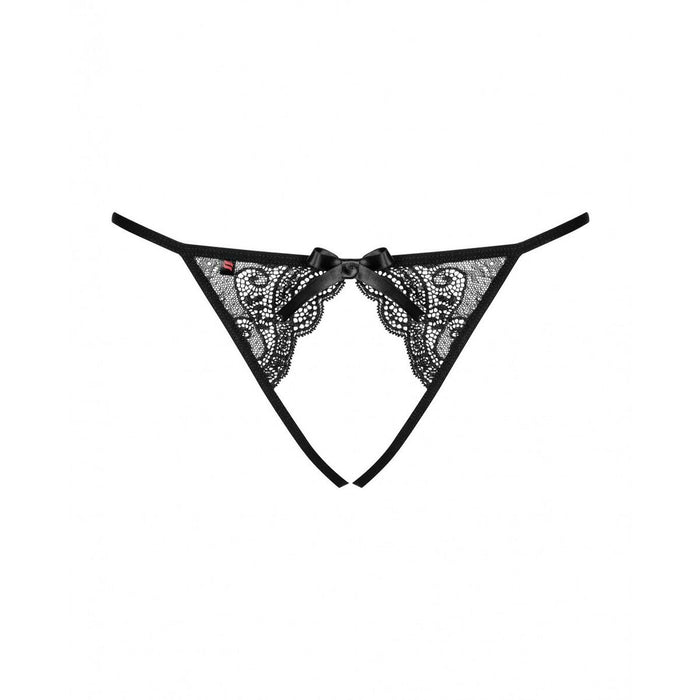 Miamor Open Panties By Obsessive 09912 Black Sm