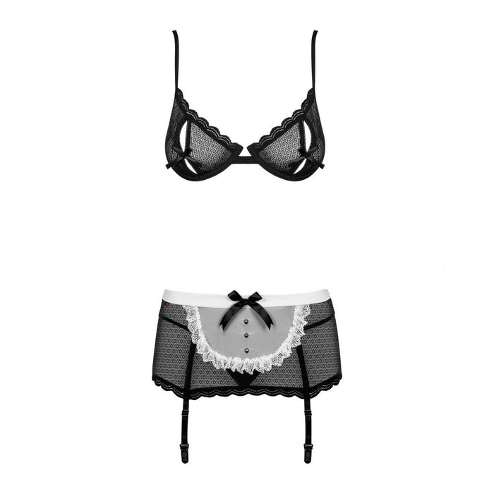 Lace Underwear Set By Obsessive Maidme L / Xl