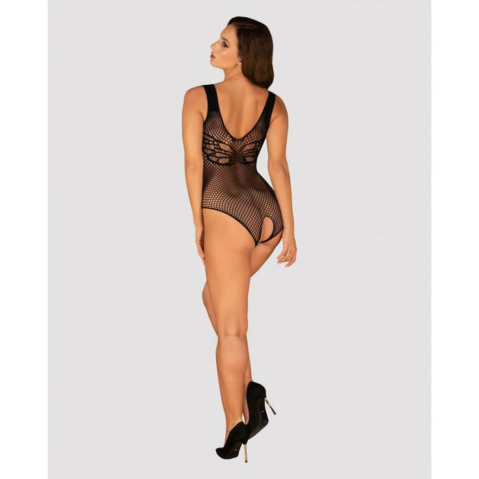 Leotard By Obsessive B134 Black Xl / Xxl