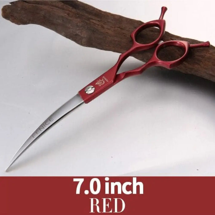 6.5 7.0inch Jp440c Curved&thinning&straight Scissors Dog