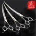 6.5 7 7.5 Inch Pet Dogs Gromming Scissors Curved Shears Up