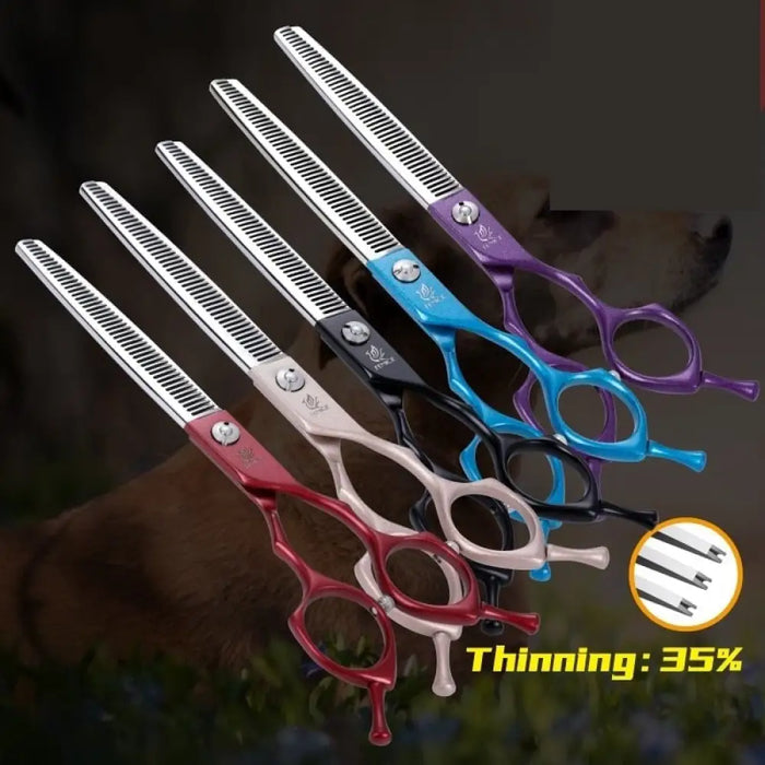 6.5 7.0 Inch Jp440c Steel Professional Pet Thinning