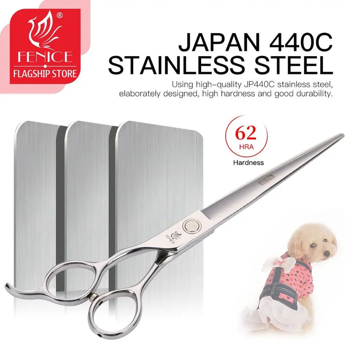 6.5 7 Inch Professional Left Hand Pet Dog Grooming Scissors