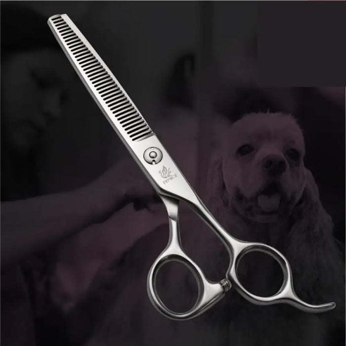6.5 Inch Pet Dog Grooming Scissors Bichon Teddy Thinning