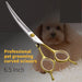 6.5 Inch Professional Curved Scissors Pet Dog Grooming