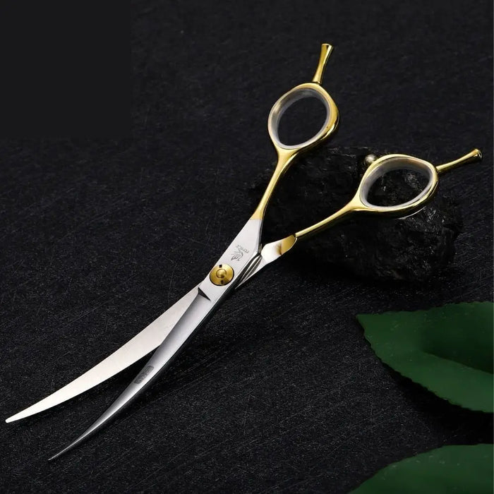 6.5 Inch Professional Curved Scissors Pet Dog Grooming