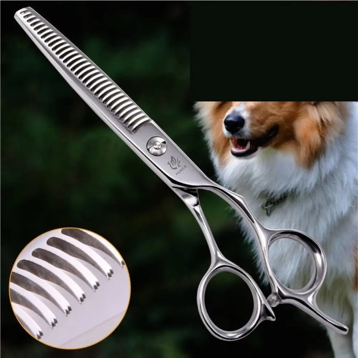 6.5 Inch Professional Pet Grooming Shears Dog Thinning