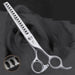 6.75 Inch Pet Dogs Gromming Scissors Reversed Tooth Shark