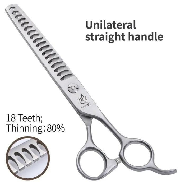6.75 Inch Stainless Steel Pet Thinning Scissors For Dog
