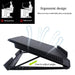 6 Usb Led Aluminum Adjustable Cooling Pad for Laptop