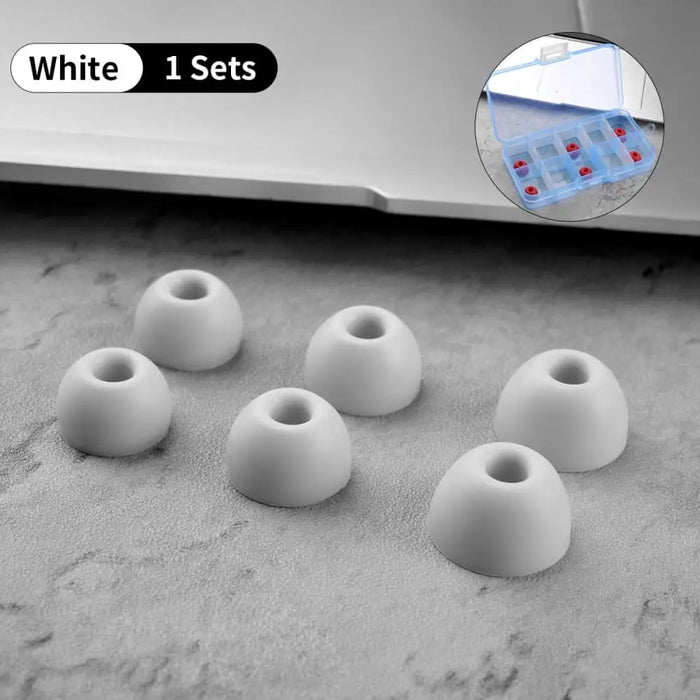 6 Pcs Anti-slip Silicone Ear Tips For Beats Studio Earphone