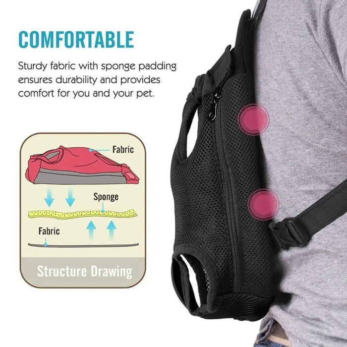 6 Colors Adjustable Breathable Kangaroo Carrying Travel Legs