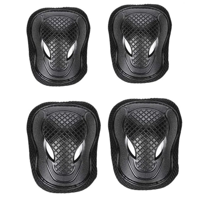 6 In 1 Kids/Youth Protective Gear Set Knee Elbow Pads For Skateboarding Scooter Roller Skating