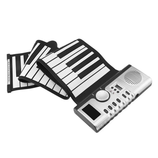 61 Keys Roll Up Piano Keyboard Soft Silicone Electronic