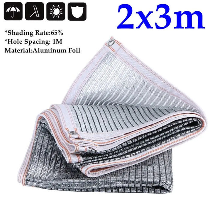 65% Aluminum Foil Sun Shading Cloth Hi-quality Cooling