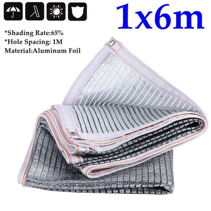 65% Aluminum Foil Sun Shading Cloth Hi-quality Cooling