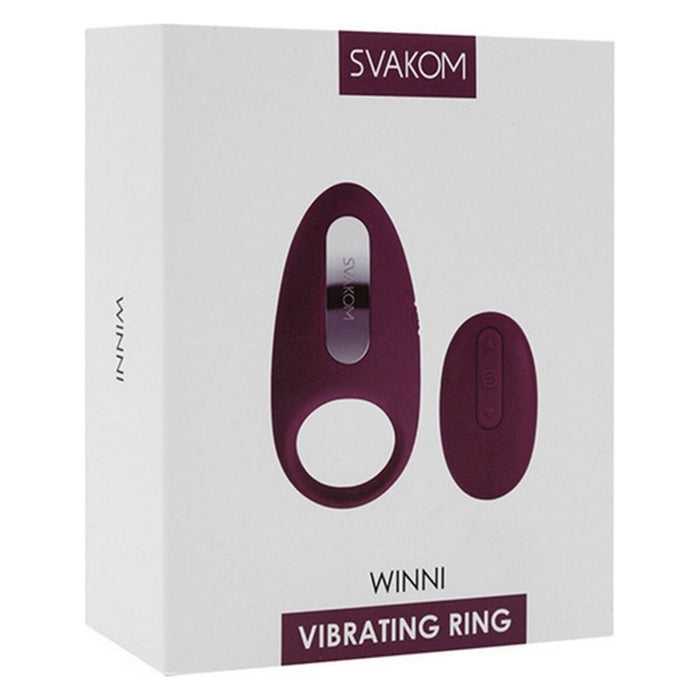 Winni Vibrating Ring Violet By Svakom N10467