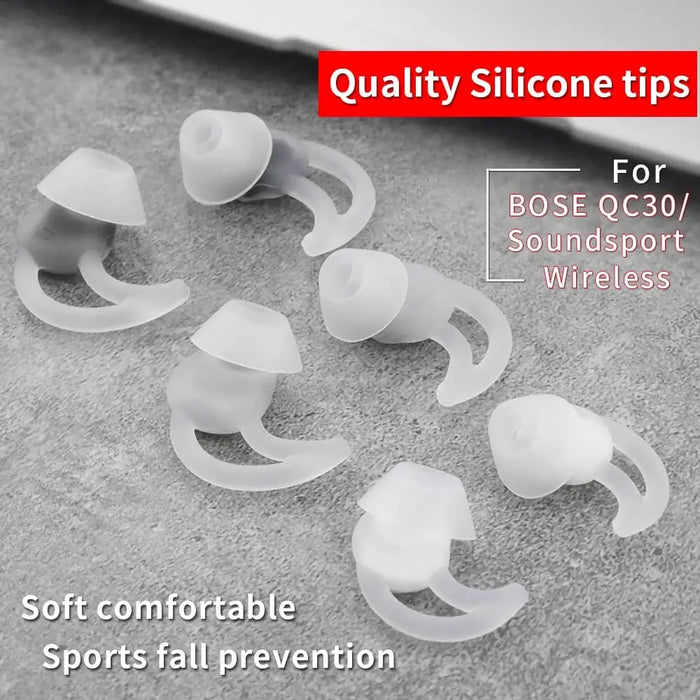 6pcs Anti-drop Ear Wing Silicone Tips For Sony